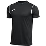 Nike Hombre Camiseta de Manga Corta, Black/White/White, XL