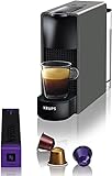 Krups Nespresso Essenza Mini XN110B - Cafetera monodosis de cápsulas Nespresso, compacta, 19 bares,...