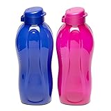 Tupperware Aquasafe - Juego de 2 botellas (2 litros cada uno)