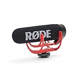 RØDE Microphones VideoMic Go - Micrófono de condensador para cámara DSLR, Jack 3.5 mm, Color...