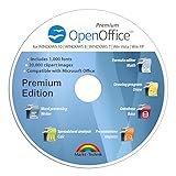 OpenOffice Premium Edition for Windows 10-8-7-Vista-XP | PC Software and 1.000 New Fonts and 20.000...