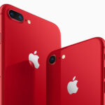 iPhone 8 en rojo