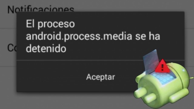 se ha detenido el proceso com·android·phone