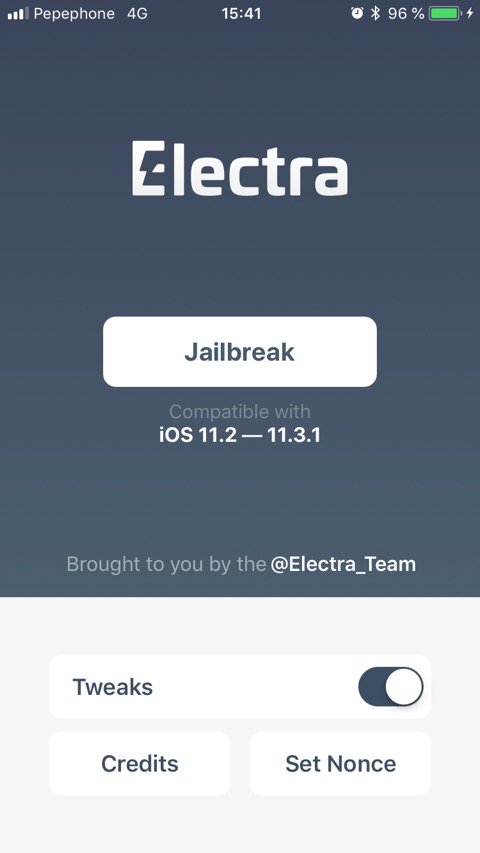 Jailbreak de iOS 11.3.1 sin PC