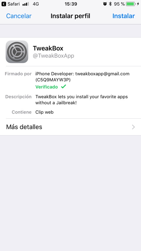 Jailbreak de iOS 11.3.1 sin PC