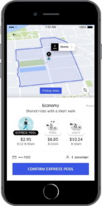 Qué es Express Pool de Uber