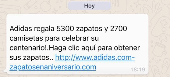 Adidas regala 5300 zapatos