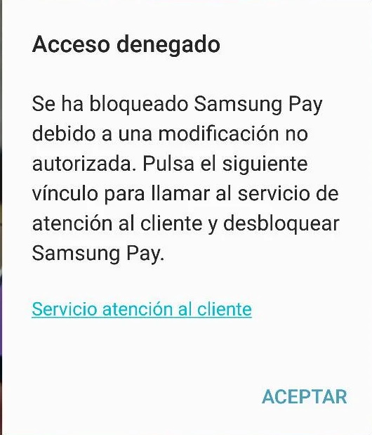 error samsung pay