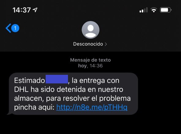 estafa dhl