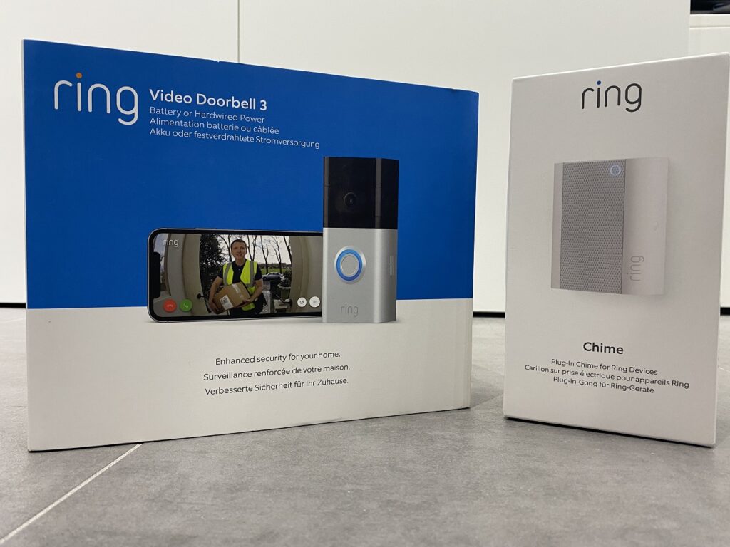 Ring Doorbell 3 y Ring Chime Ring Doorbell 3 y Ring Chime